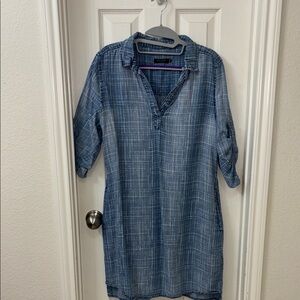 Max Jeans Blue Midi Dress